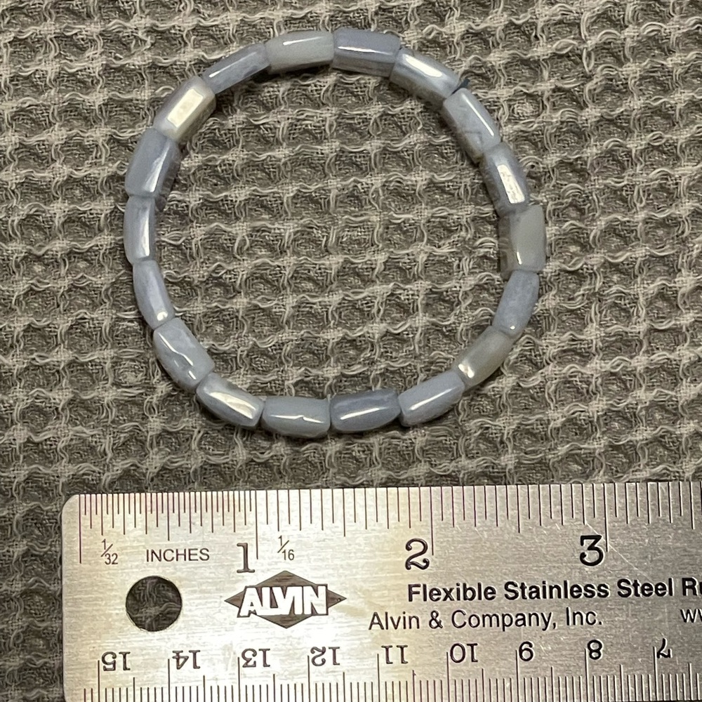 Blue Chalcedony Bracelet - Picture 2 of 4